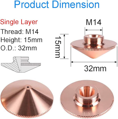 Fiber laser Nozzle